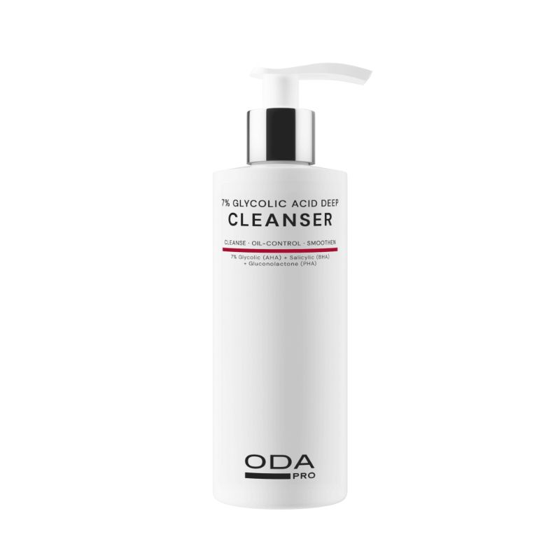 7% Glycolic acid deep cleanser 200ml